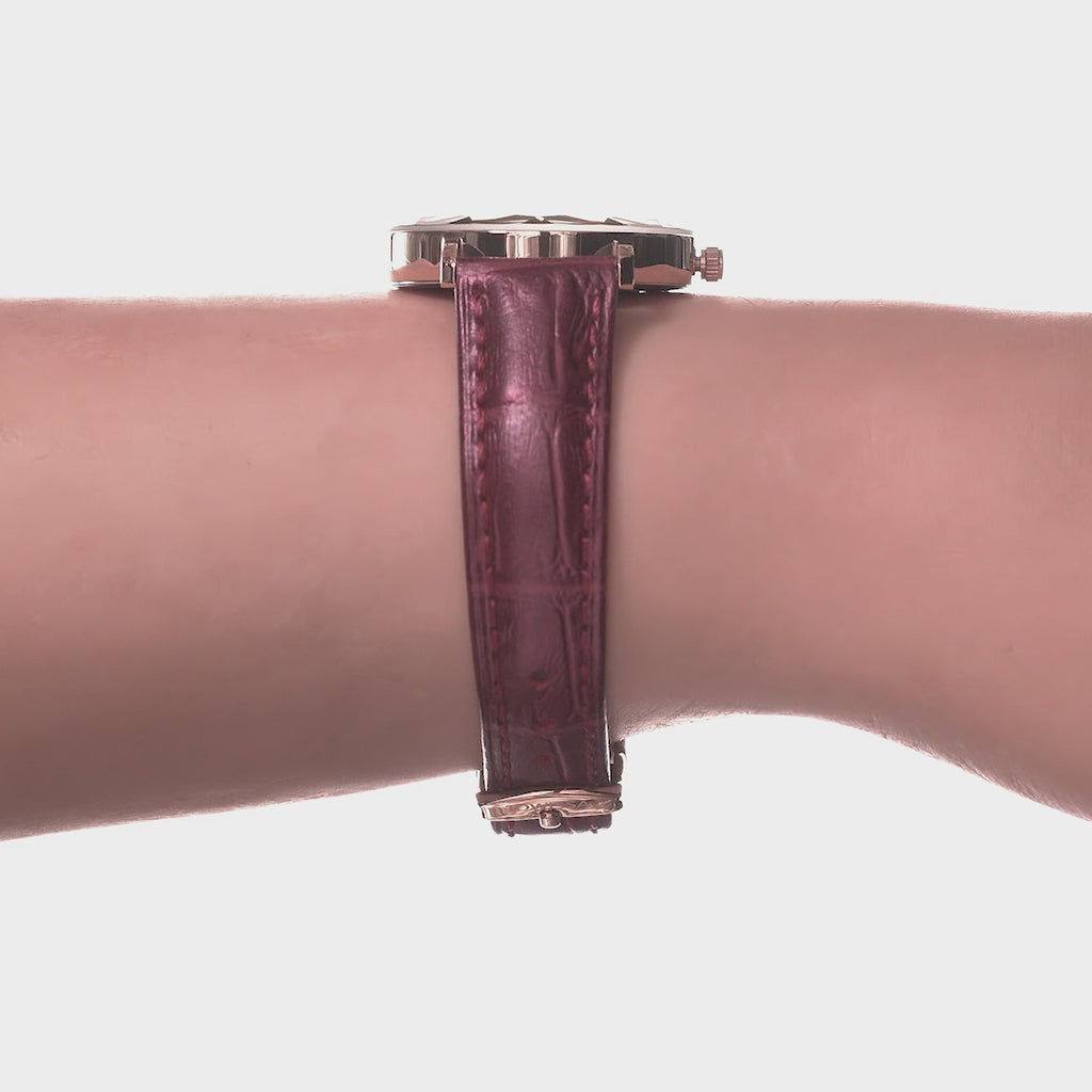 Aura Montre Femme Suisse J5.641.M