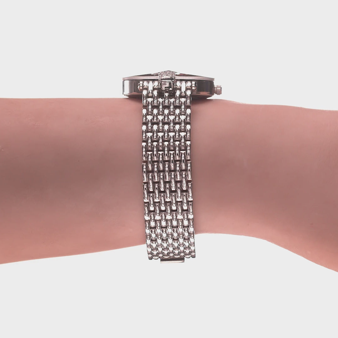 Facet Strass Swiss Ladies Watch J5.702.M