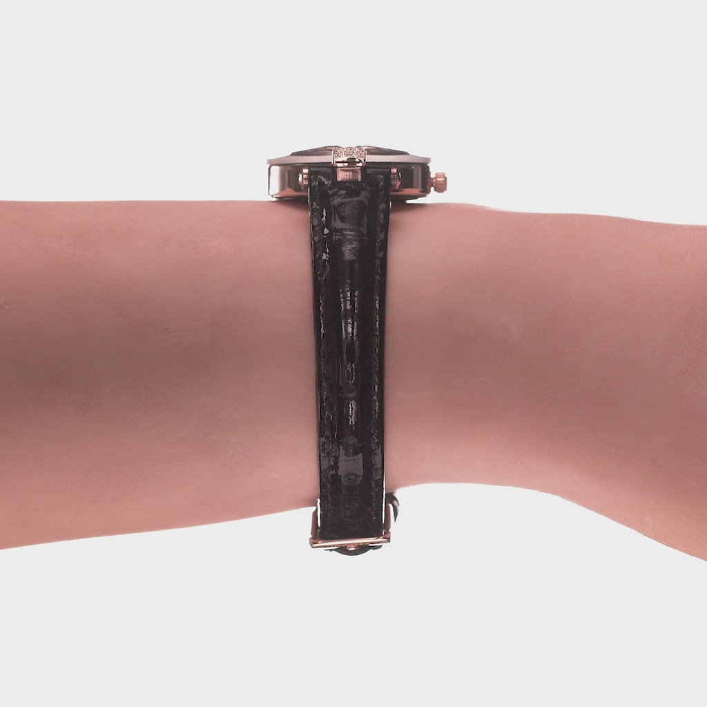 Facet Strass Swiss Ladies Watch J5.650.S