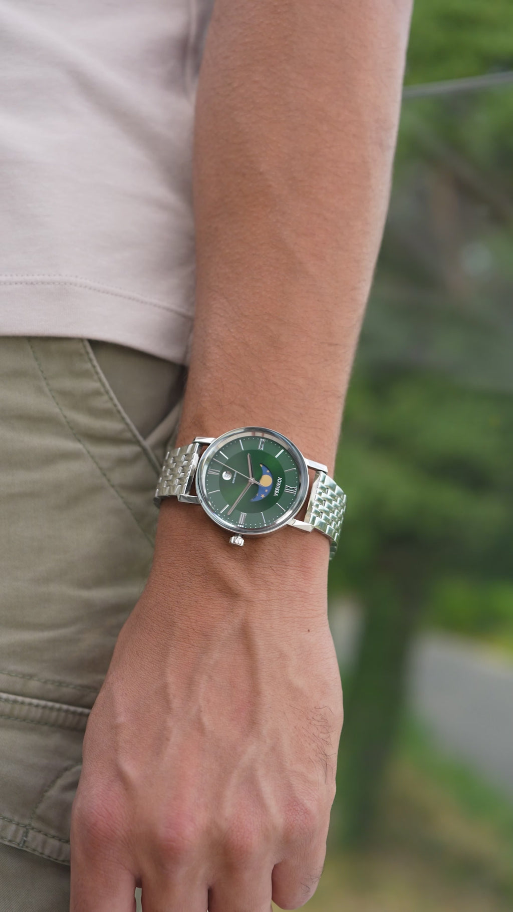 Magno Lune Montre Homme Suisse J4.589.L