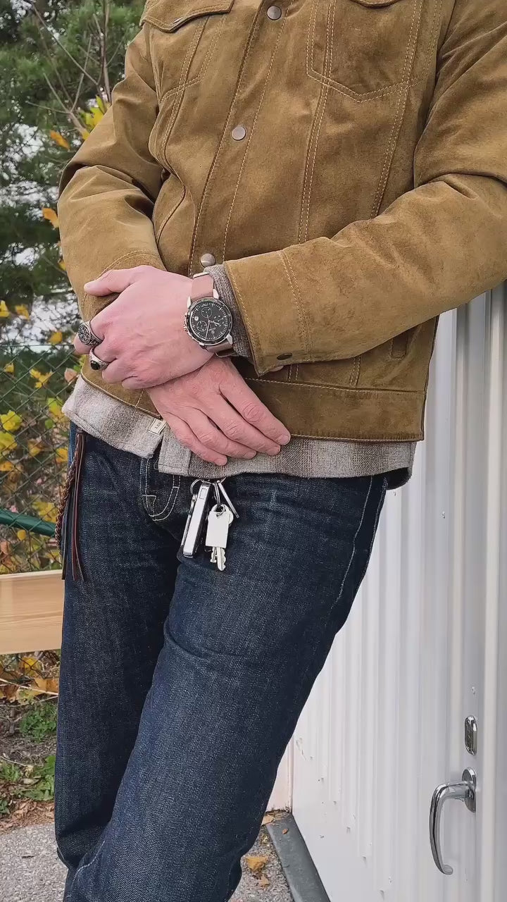 Black Swiss Chronograph Mens Watch Lewy 9 By Jowissa J7.132.L