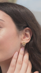 Swiss Gold earrings for women