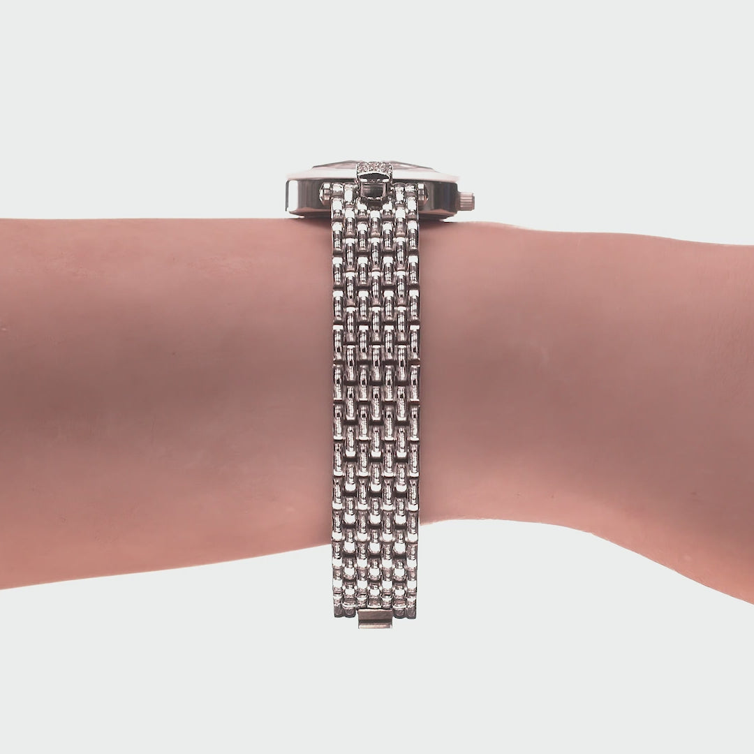 Facet Strass Swiss Ladies Watch J5.636.S