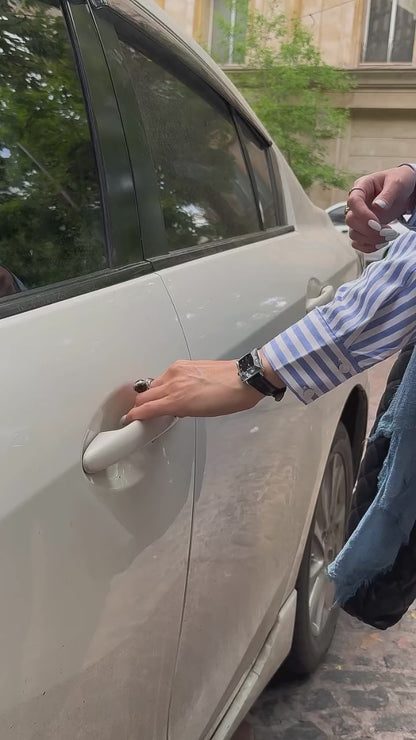 Swiss Jowissa watch with blue leather strap and blue dial - all swiss made for ladies