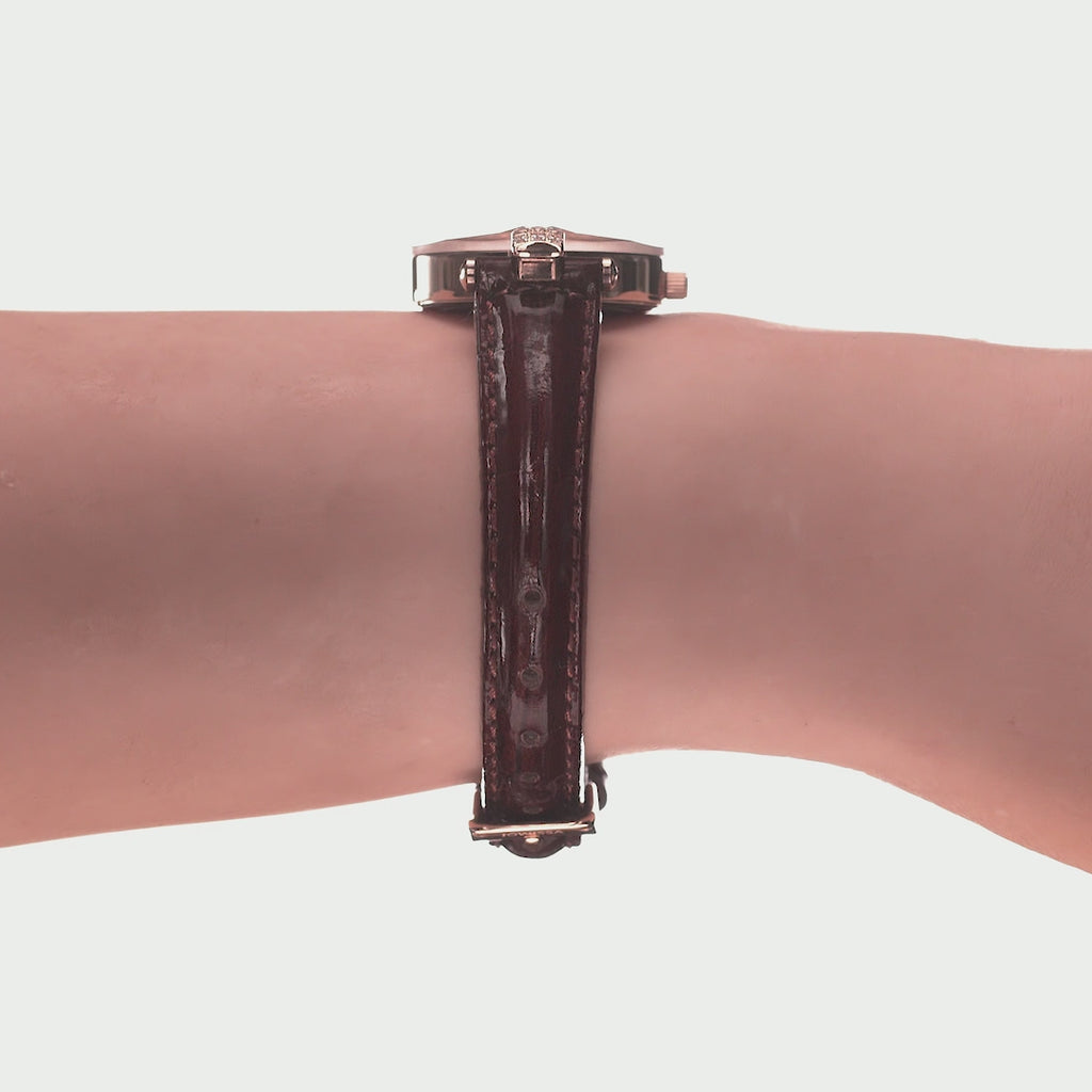 Facet Strass Swiss Ladies Watch J5.625.S