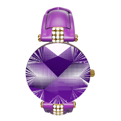 Facet Strass Montre Femme Suisse J5.616.M