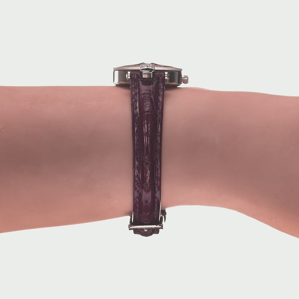 Facet Strass Montre Femme Suisse J5.621.S