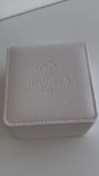 Swiss Ladies Watch - with silver strap and black dial - all swiss made watch for women