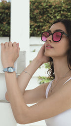 Swiss silver necklace for ladies