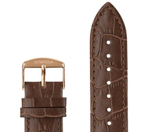 Load image into Gallery viewer, Mat Alligator Leather Watch Strap E3.1057
