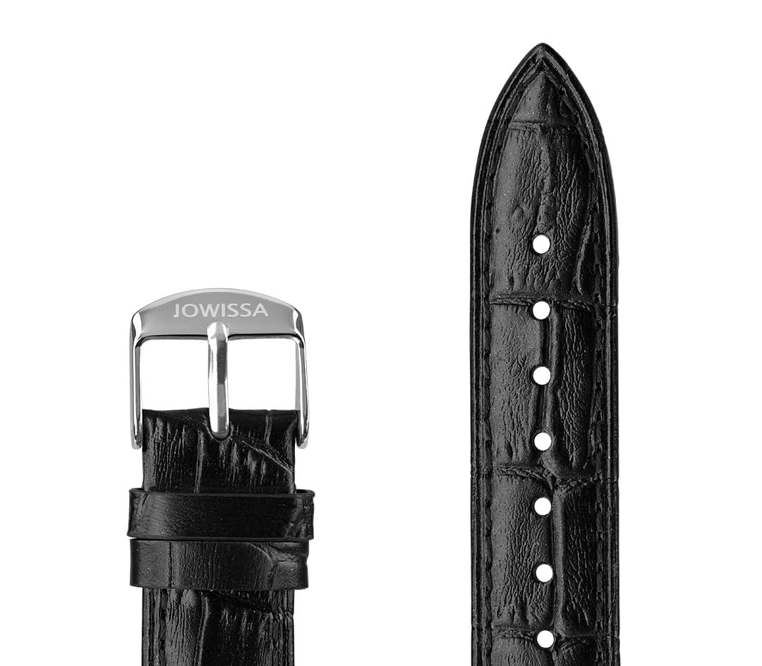 Mattes Alligator Leder Uhrband E3.1444.L
