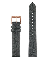 Load image into Gallery viewer, Front View of 18mm Grey / Rose Stingray Watch Strap E3.1108 by Jowissa
