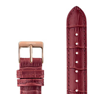 Load image into Gallery viewer, Mat Alligator Leather Watch Strap E3.1160
