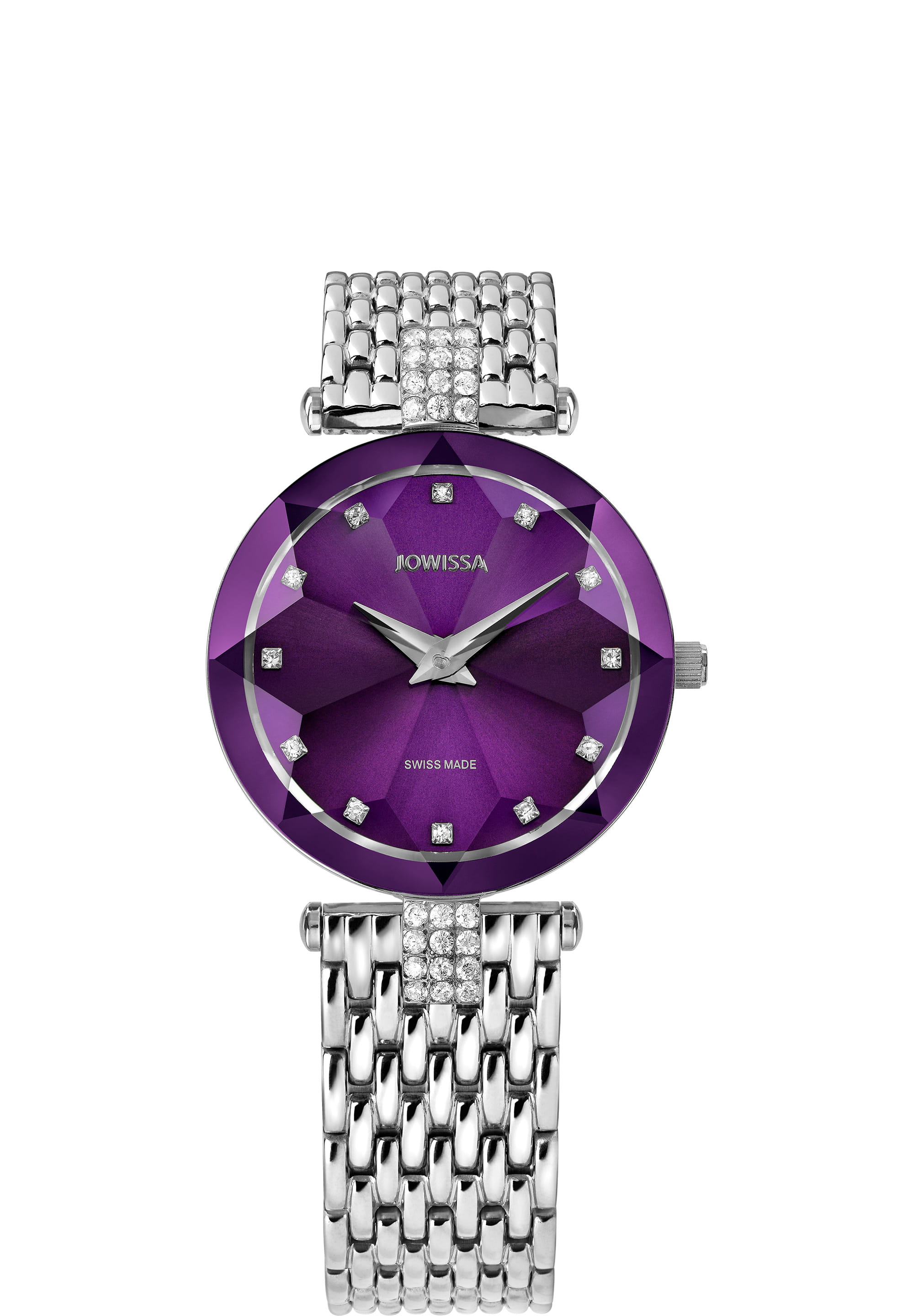 Facet Strass Reloj Mujer Suizo J5.702.M