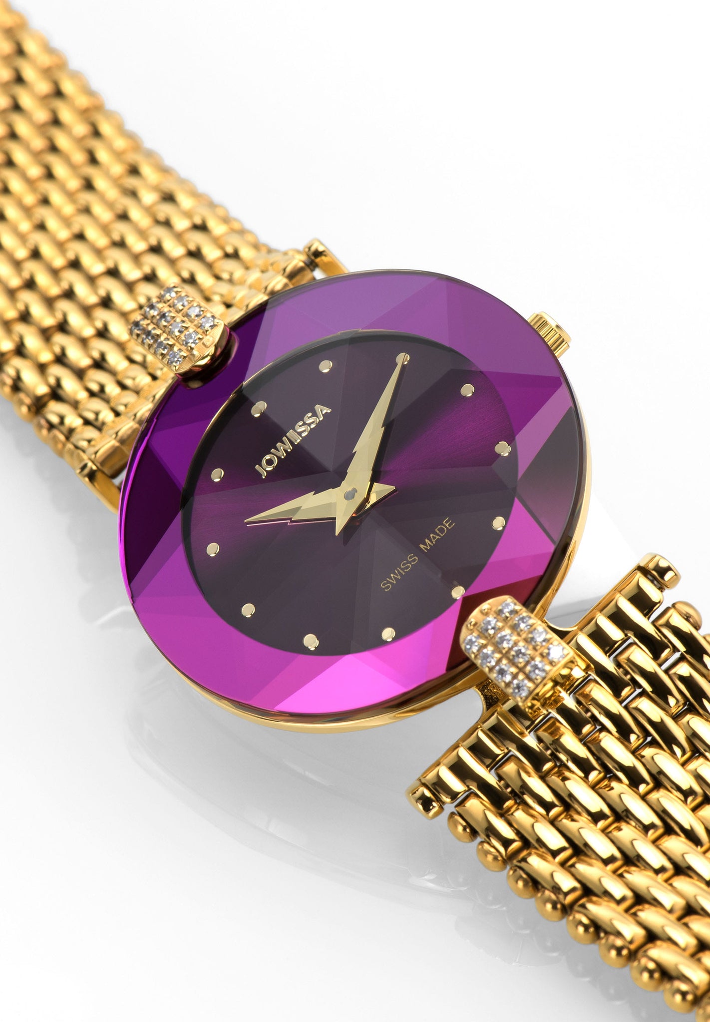 Facet Strass Reloj Mujer Suizo J5.016.M