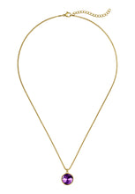 Load image into Gallery viewer, Facet Pendant Necklace JS.0006
